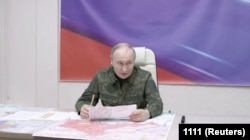 Путін, за повідомленнями російських державних ЗМІ, 12 березня нібито відвідав Курську область РФ – і це вперше після того, як українські війська почали там операцію на початку серпня 2024 року