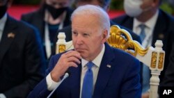 Джо Байден заявив, що тристороннє партнерство є «важливішим, ніж будь-коли раніше», коли Північна Корея посилює свої провокації