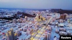 «Образцовый город» Северной Кореи
