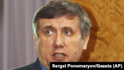 Сергей Юшенков за несколько часов до его убийства, апрель 2003