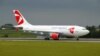 Czech Republic -- A ČSA Czech Airlines plane.