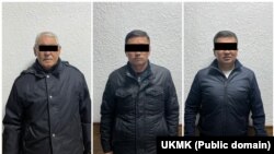 Кармалган үч аткаминер. УКМК тараткан сүрөт.