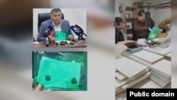 Камчыбек Ташиев жана ага жазылган кат.