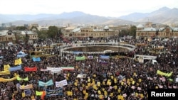 Тегерандагы демонстрация. 4-ноябрь, 2018-жыл. 