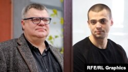 Віктар і Эдуард Бабарыкі, каляж