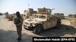 آرشیف، یک پوسته نیروهای افغان در حومه شهر جلال آباد