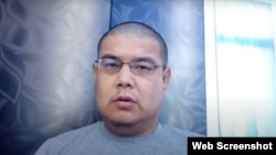 Активист Мурод Душемов.