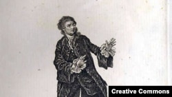 Дэвид Гаррик (David Garrick) в роли Гамлета, 1769 год