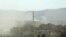 Дым над пригородом Дамаска Гхутой, как говорят повстанцы - химический газ
