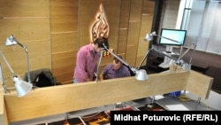 “Aл-Жазиира”  каналынын Сараево шаарындагы студиясы, 10-ноябрь, 2011