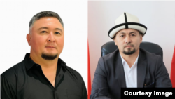 Султан Кермалиев жана Азамат Арнабек уулу. Коллаж. 