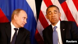 Պուտինն ու Օբաման Լոս Կաբոսում: 18-ը հունիսի, 2012թ․ 