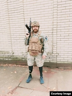 Зураб Джибути, боец Грузинского легиона