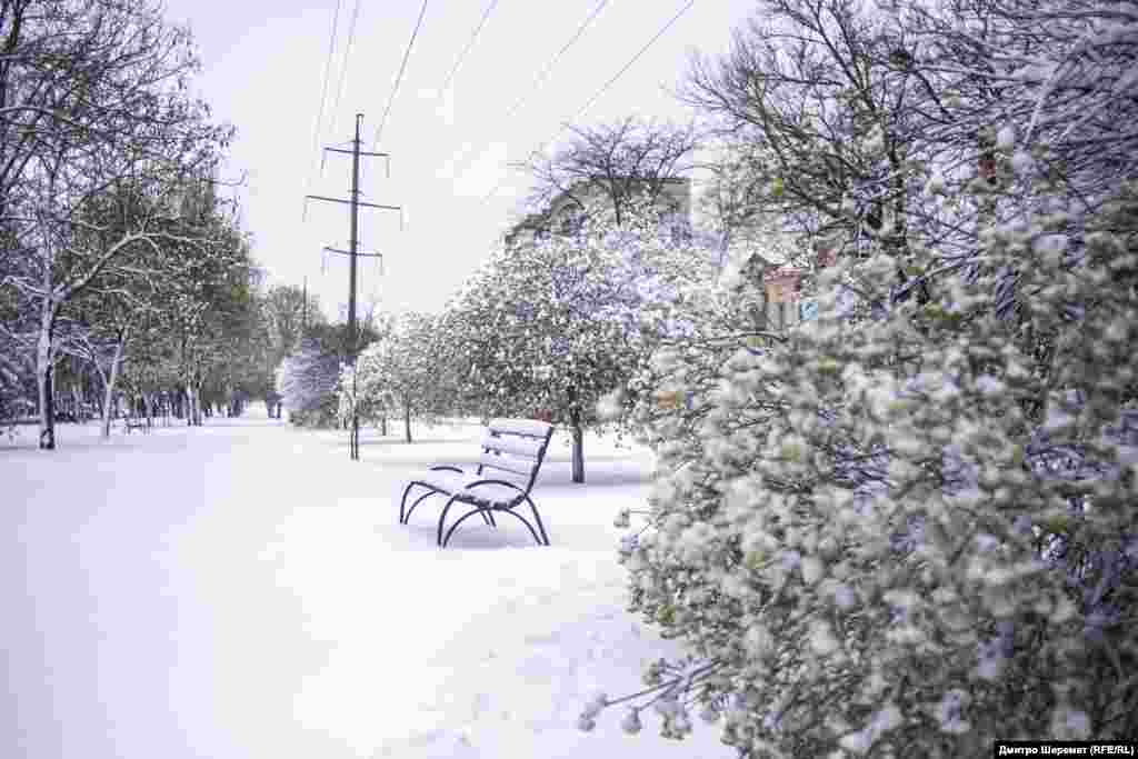 Ось так виглядає парк у Миколаєві у квітні 2025 року