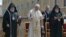 Vatican - Pope Francis and the heads of the Armenian Apostolic Church hold a joint prayer service in the Vatican, 5 April 2018.