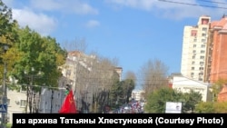 Шествие в поддержку Сергея Фургала, Хабаровск, архивное фото