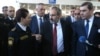 Armenia - Prime Minister Nikol Pashinian visits a customs terminal in Yerevan, April 9, 2019.