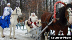 Кыш бабайның Кырлайдагы резиденциясендә. 2010 ел