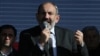 Armenia - Prime Minister Nikol Pashinian speaks at an election campaign rally in Maralik, November 26, 2018.