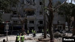 Наслідки ракетного удару Ірану в Хайфі, Ізраїль, 22 червня 2025 року