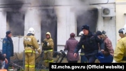 Ликвидация пожара. Иллюстрационное фото