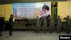 Инқилоб посбонлари корпуси ҳарбийлари.