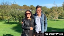 Айнур Дурусалиева уулу Жумаш менен. 2019-жыл.