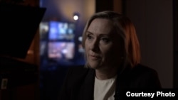 Журналист "Свободы", телеведущая Мелани Бачина