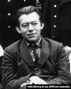 Дмитро Чижевський у молоді роки