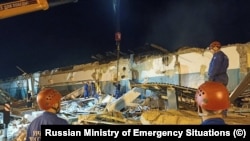 Рязань облусундагы "Эластик" курал-жарак заводунун порох сактоочу жайындагы жарылуудан кийин уранды тазалоо иштери