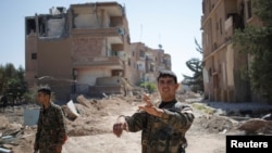 Սիրիա - Քուրդ աշխարհազորայինները Ռաքքայում, 27-ը հունիսի, 2017թ․