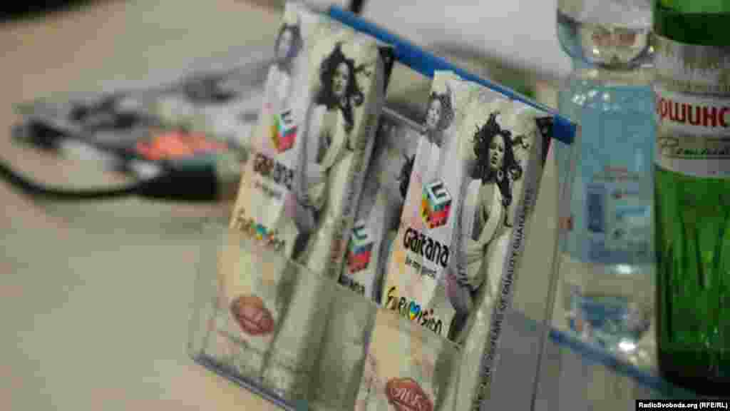 Украина. Шоколадные конфеты в стиле Eurovision