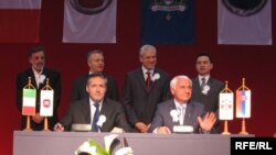 Potpisivanje Memoranduma o strateškoj saradnji Kragujevca i Fiata, Foto: Branko Vučković