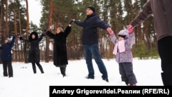 Обнять и спасти-2020: в Дербышках пошли по пути защитников Гавриловской рощи 