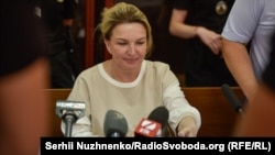 Раїса Богатирьова на засіданні суду у Києві, 28 серпня 2019 року