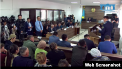 Заседание суда по делу об убийстве Шерзата Полата в Талдыкоргане