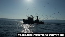 A fishing boat in the Barents Sea (illustrative photo)