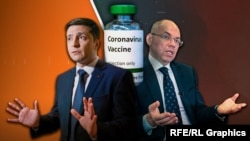 Вакцинація проти коронавірусної інфекції COVID-19 розпочнеться наприкінці цього або на початку наступного тижня, заявив міністр охорони здоров’я Максим Степанов (колаж, президент України Зеленський і міністр охорони здоров'я Степанов) 