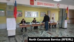 Во время президентских выборов в Северной Осетии