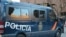 Минивэн национальной полиции Испании, в котором обычно перевозят задержанных 
