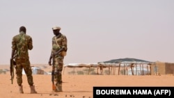 Нигер аскерлери. Иллюстрация. 