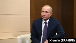 Орус президенти Владимир Путин, Москва, 17-ноябрь 2020-жыл. 