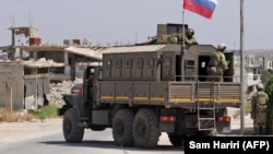 Российские военные в Сирии, сентябрь 2021 года 