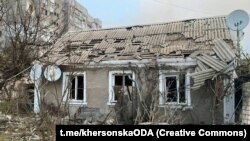 Наслідки російських обстрілів у Херсоні, 24 жовтня 2025 року
