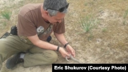 Председатель экологического движения «Алейне плюс» Эрик Шукуров.