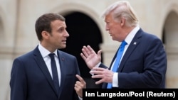 Президент Франції Емманюель Макрон і президент