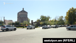 The town of Vagharshapat in the Armavir region of Armenia (file photo)