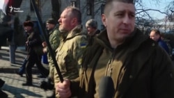 Вшанування загиблих Героїв Небесної сотні перейшло в політичну акцію (відео)