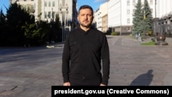 UKRAINE – Ukrainian President Volodymyr Zelenskyy. Kyiv, October 12, 2025