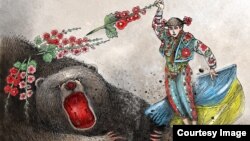 Політична карикатура Олексія Кустовського